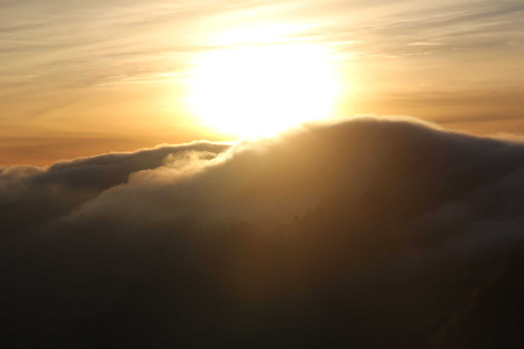 Sonnenuntergang am Kilimanjaro