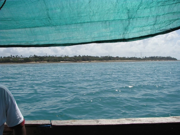 Bootstour auf dem Meer in Sansibar