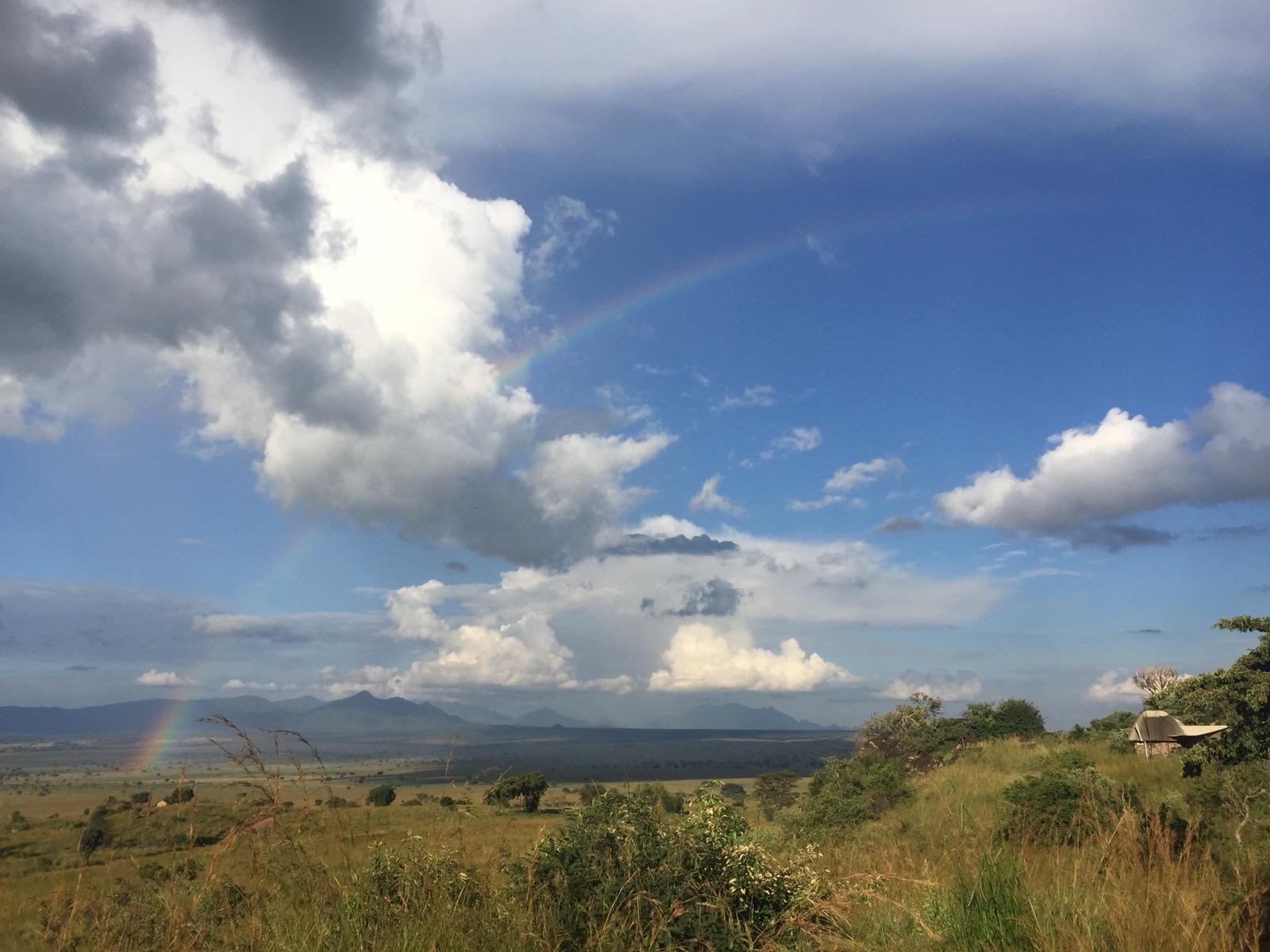 Regenbogen am Himmel