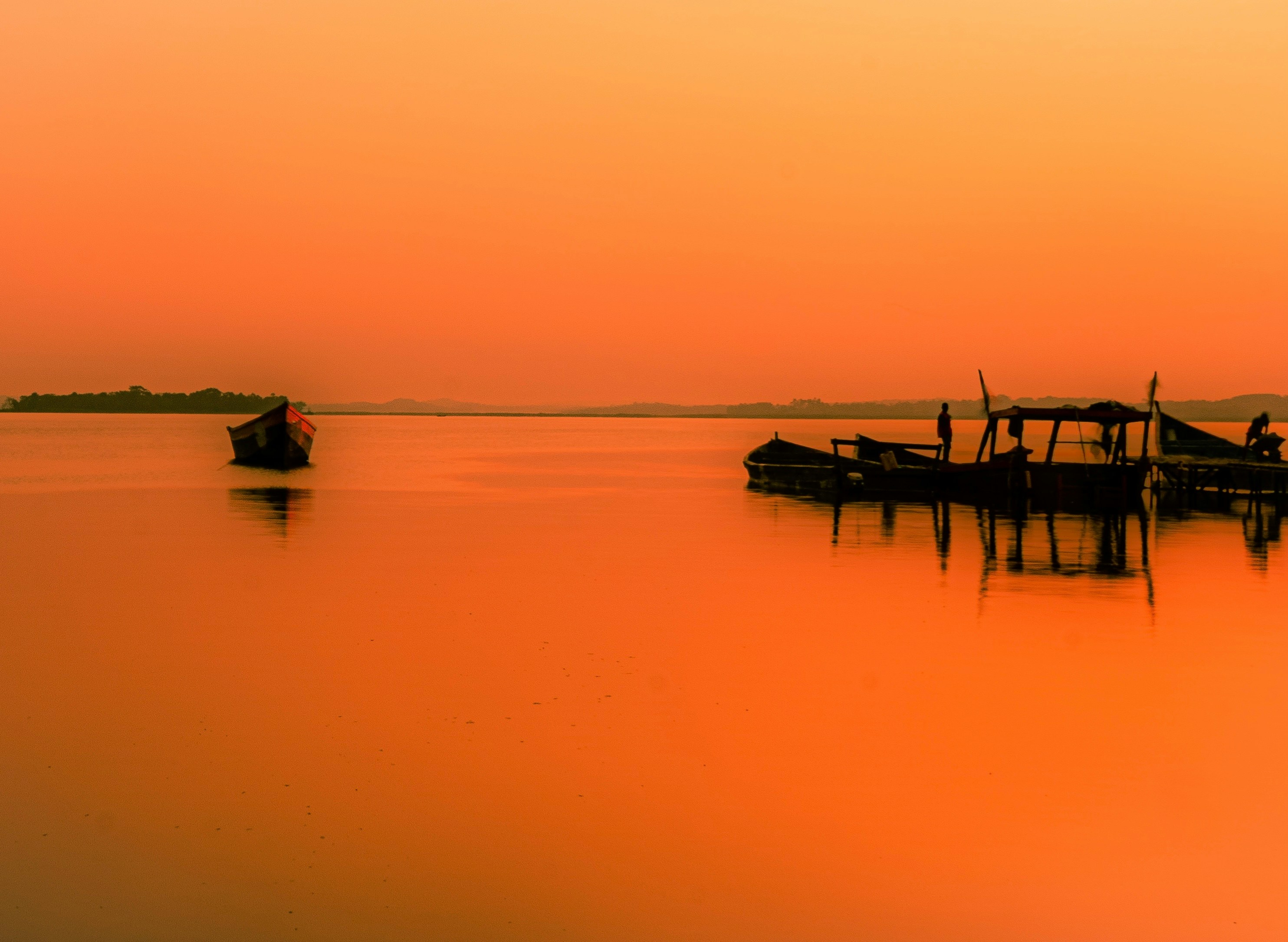Sonnenuntergang, Wasser