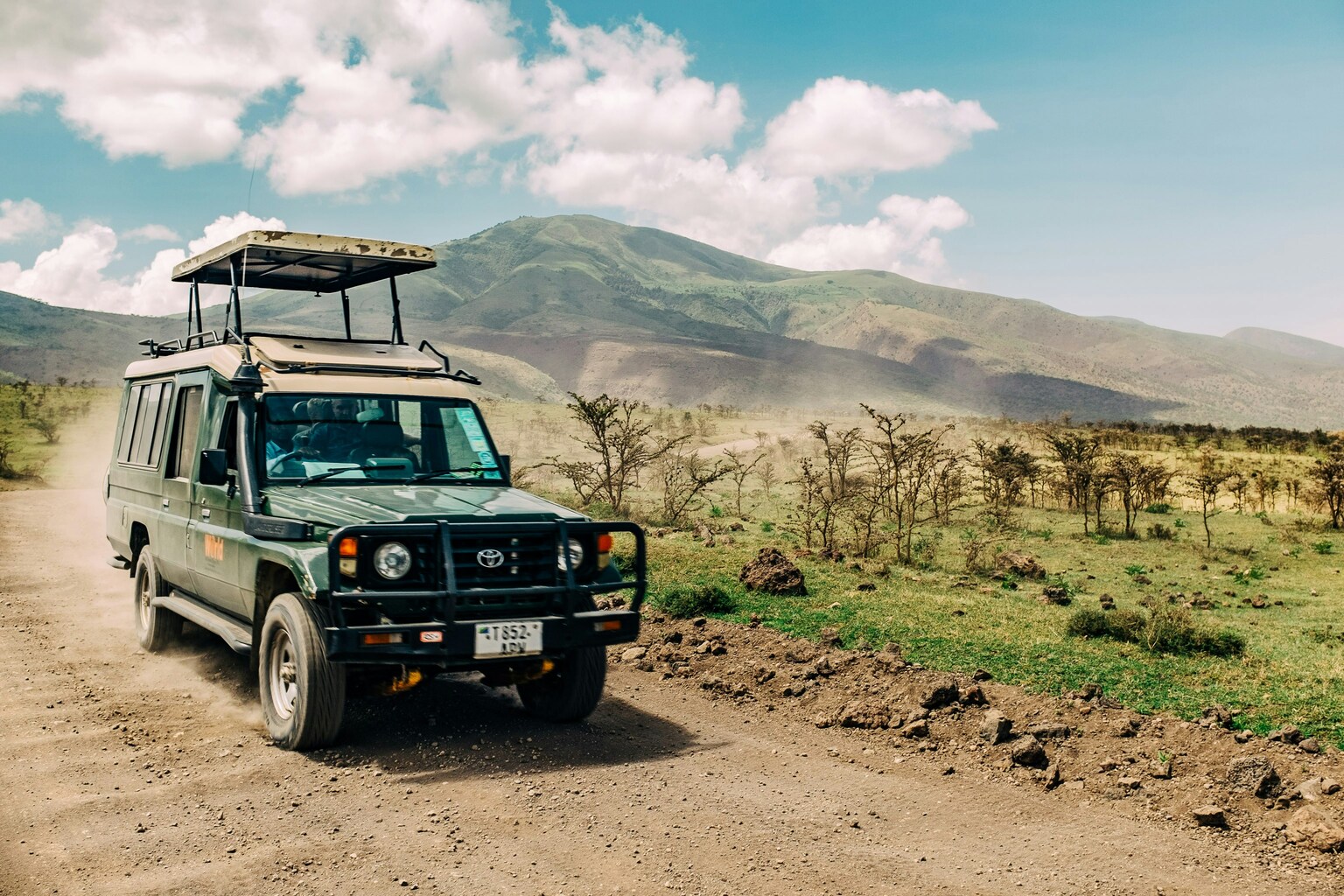 Safari, Jeep, Landschaft